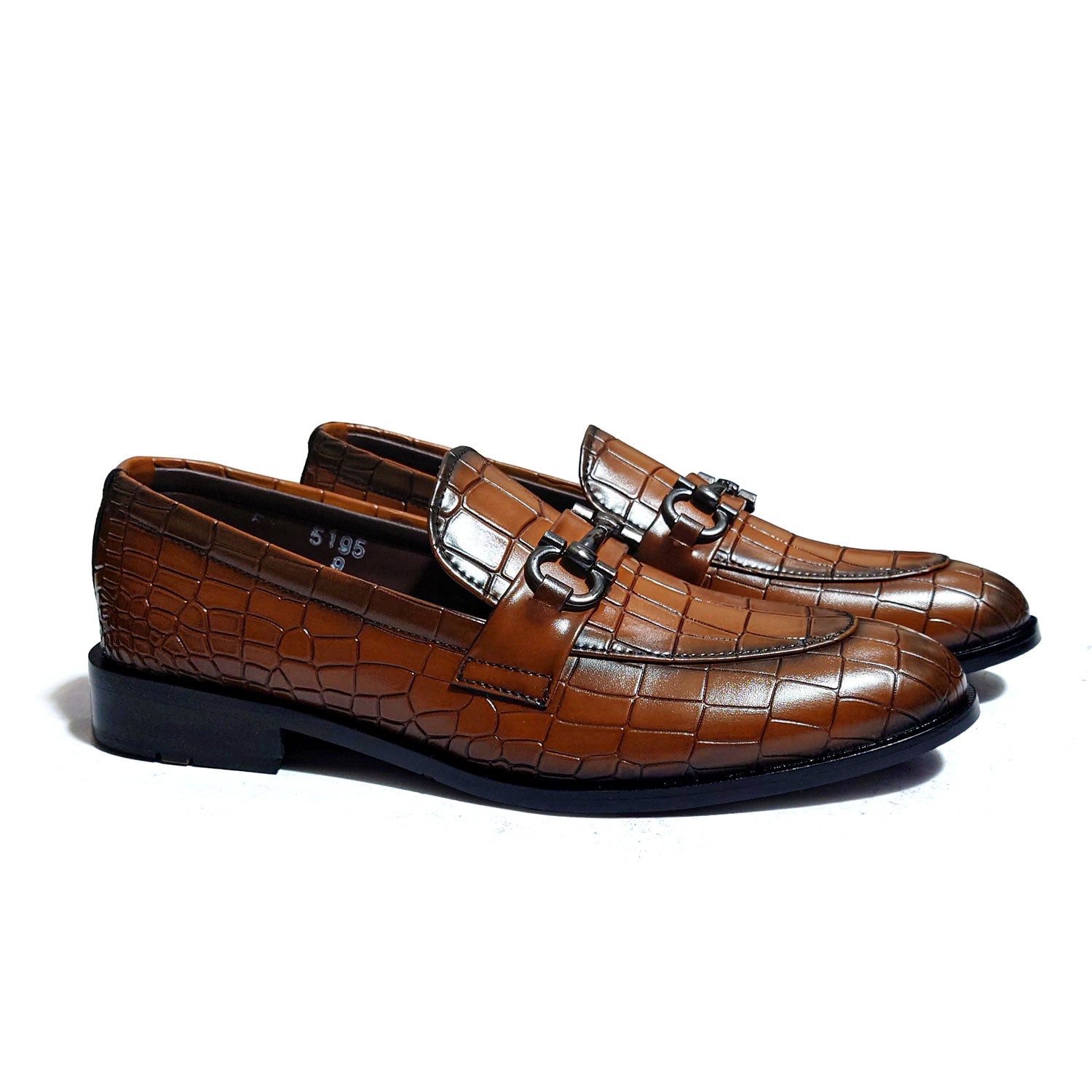TEXTURED TWO-TONE SLIP-ONS