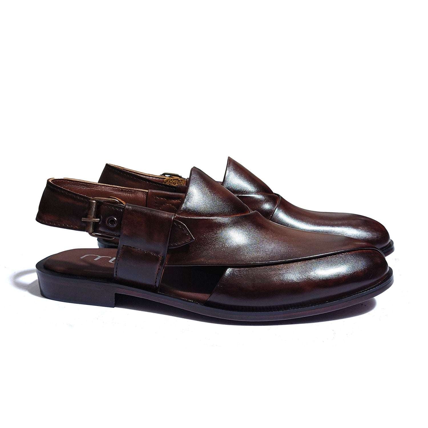 DARK BROWN CHAPPAL 775