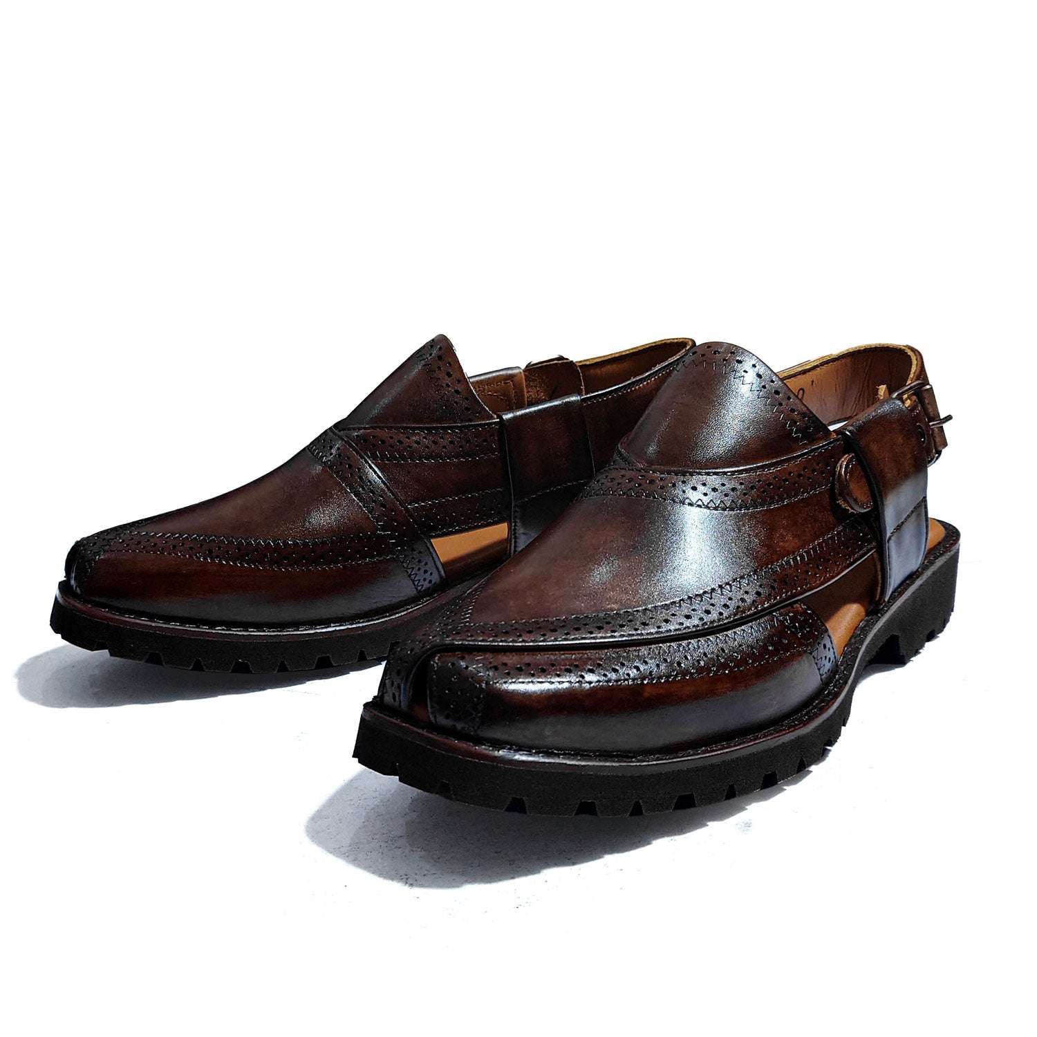 BROWN BROK CHAPPAL 781