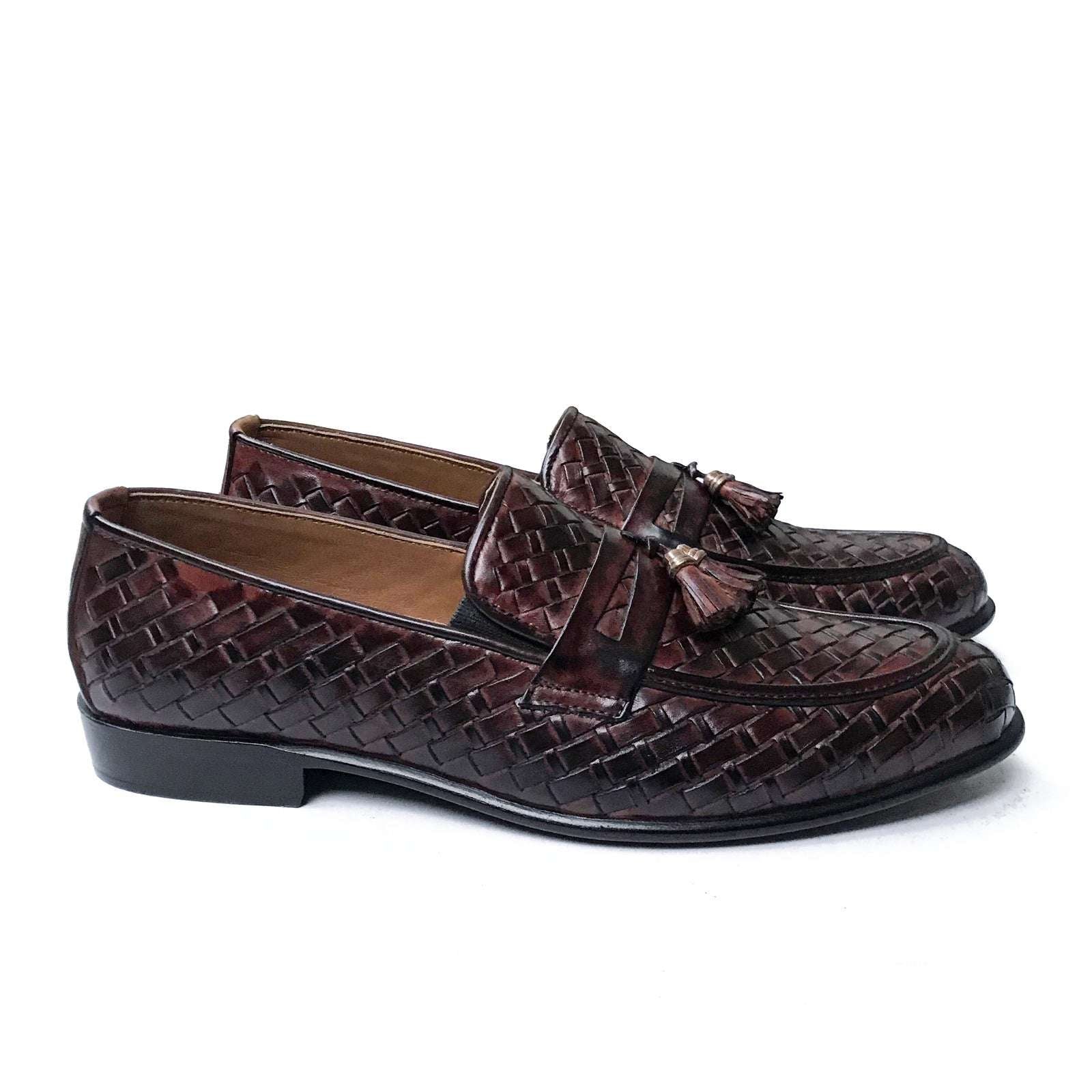 BRAIDED BROWN FORMALS 632