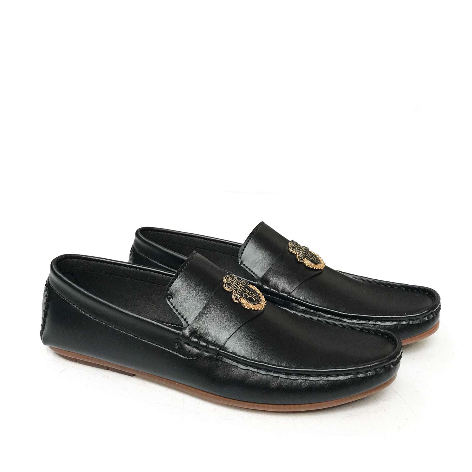 BLACK BILI LOAFERS