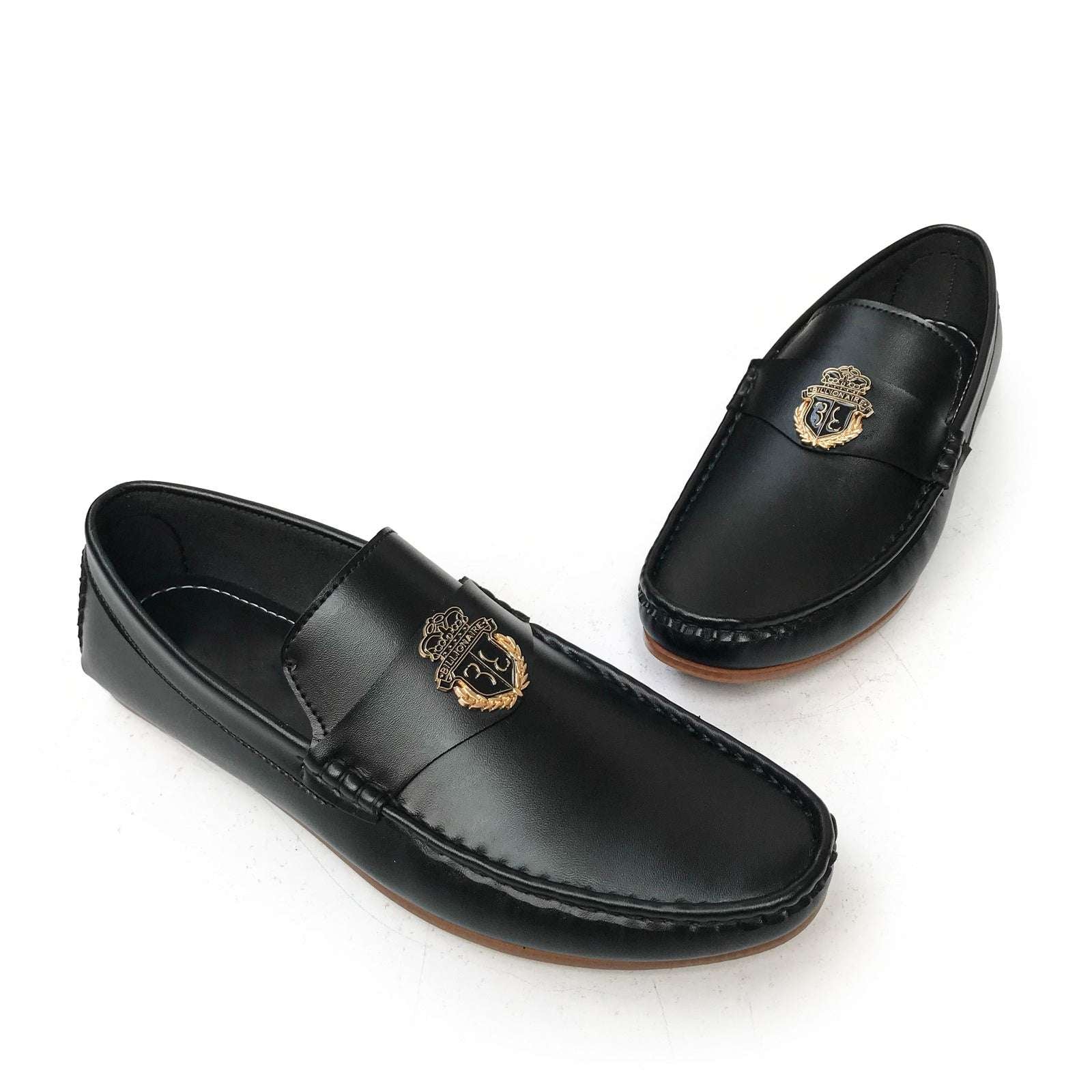 BLACK BILI LOAFERS