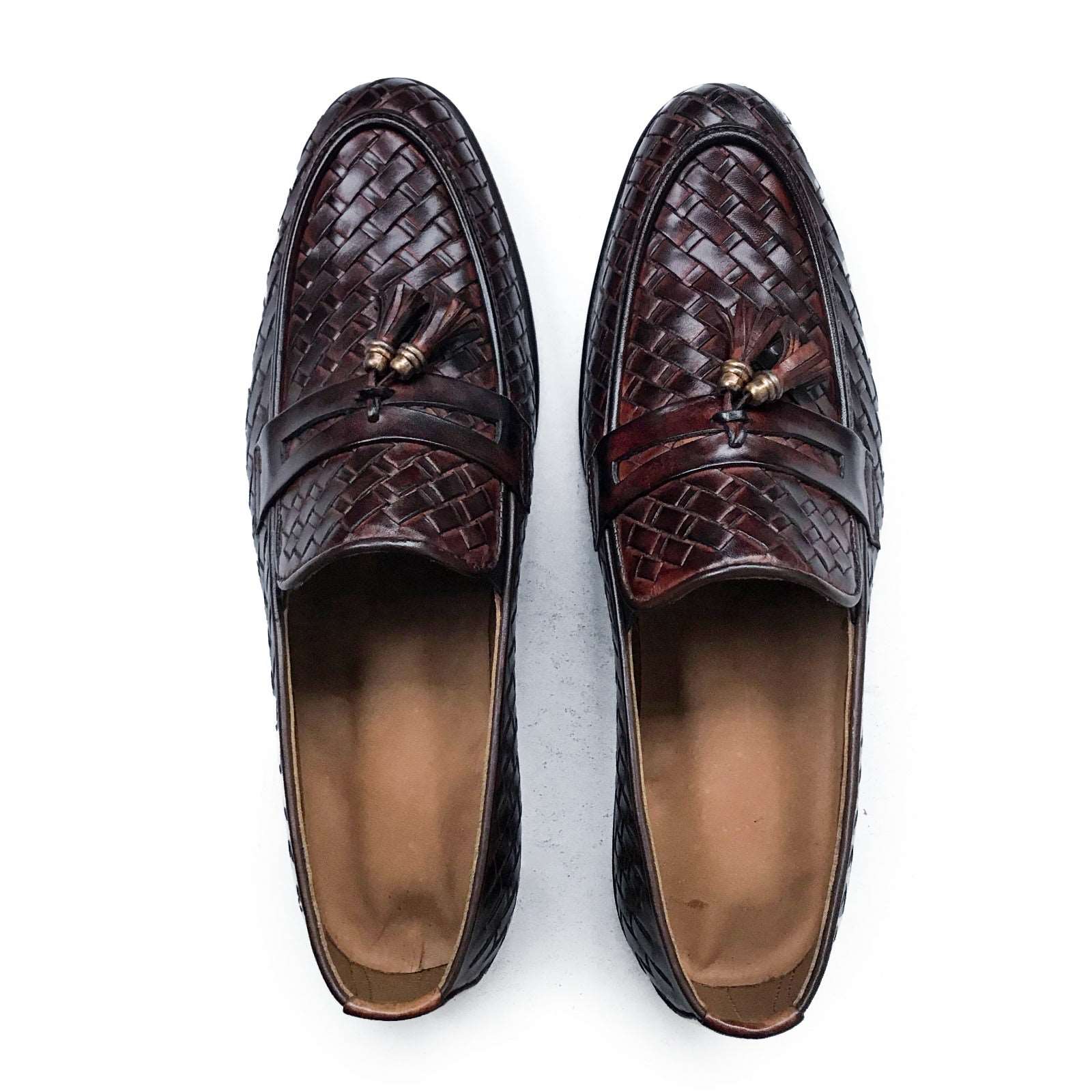 BRAIDED BROWN FORMALS 632