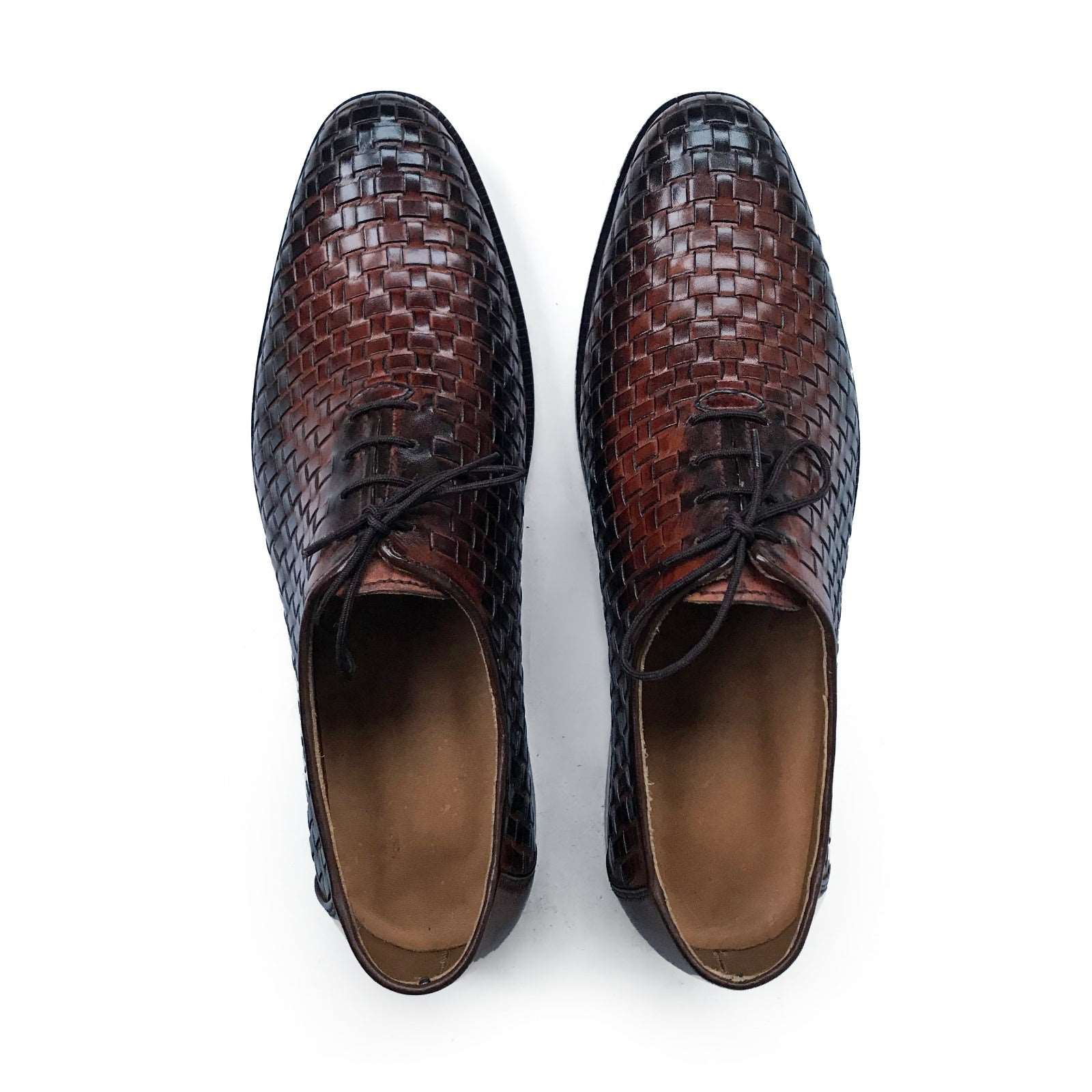 BRAIDED SHOES TWO-TONE 795