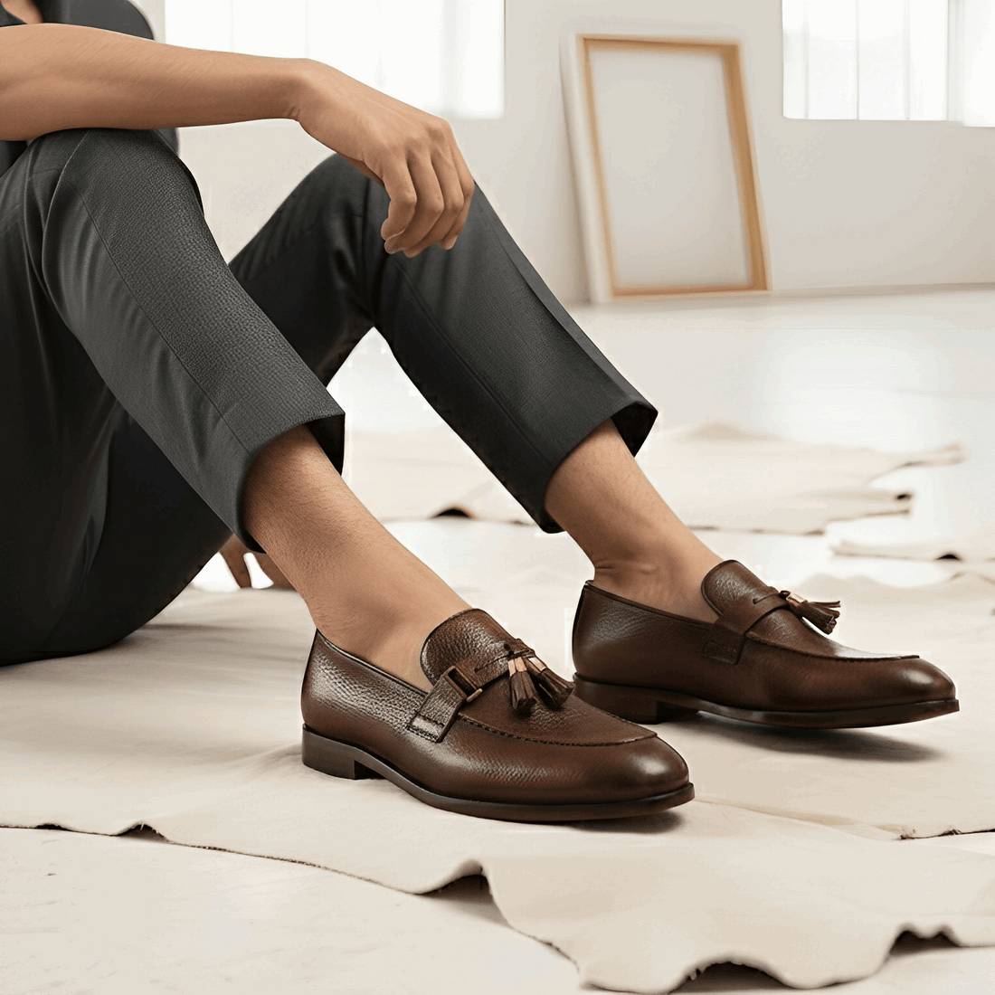 MILD BROWN LEATHER 839 - MLS Store