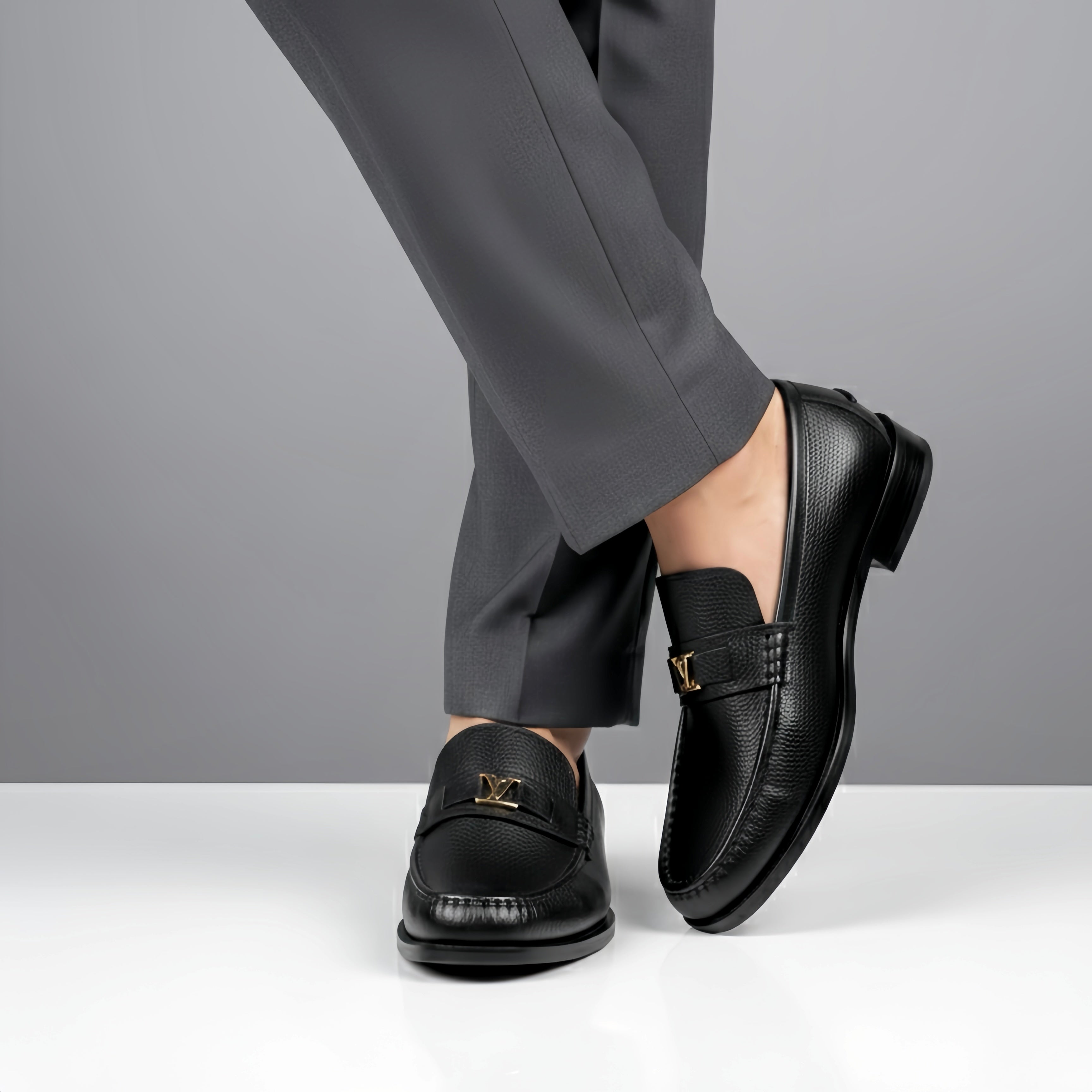 BLACK MILD LEATHER 869