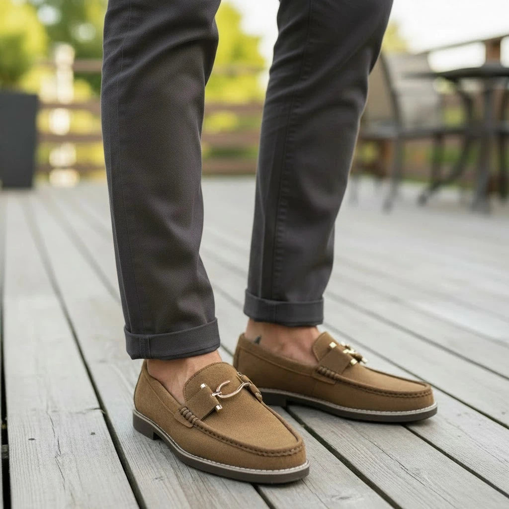 SUEDE S SLIP - ON  LORO PAINA CML