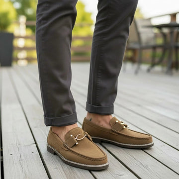 SUEDE S SLIP - ON  LORO PAINA CML